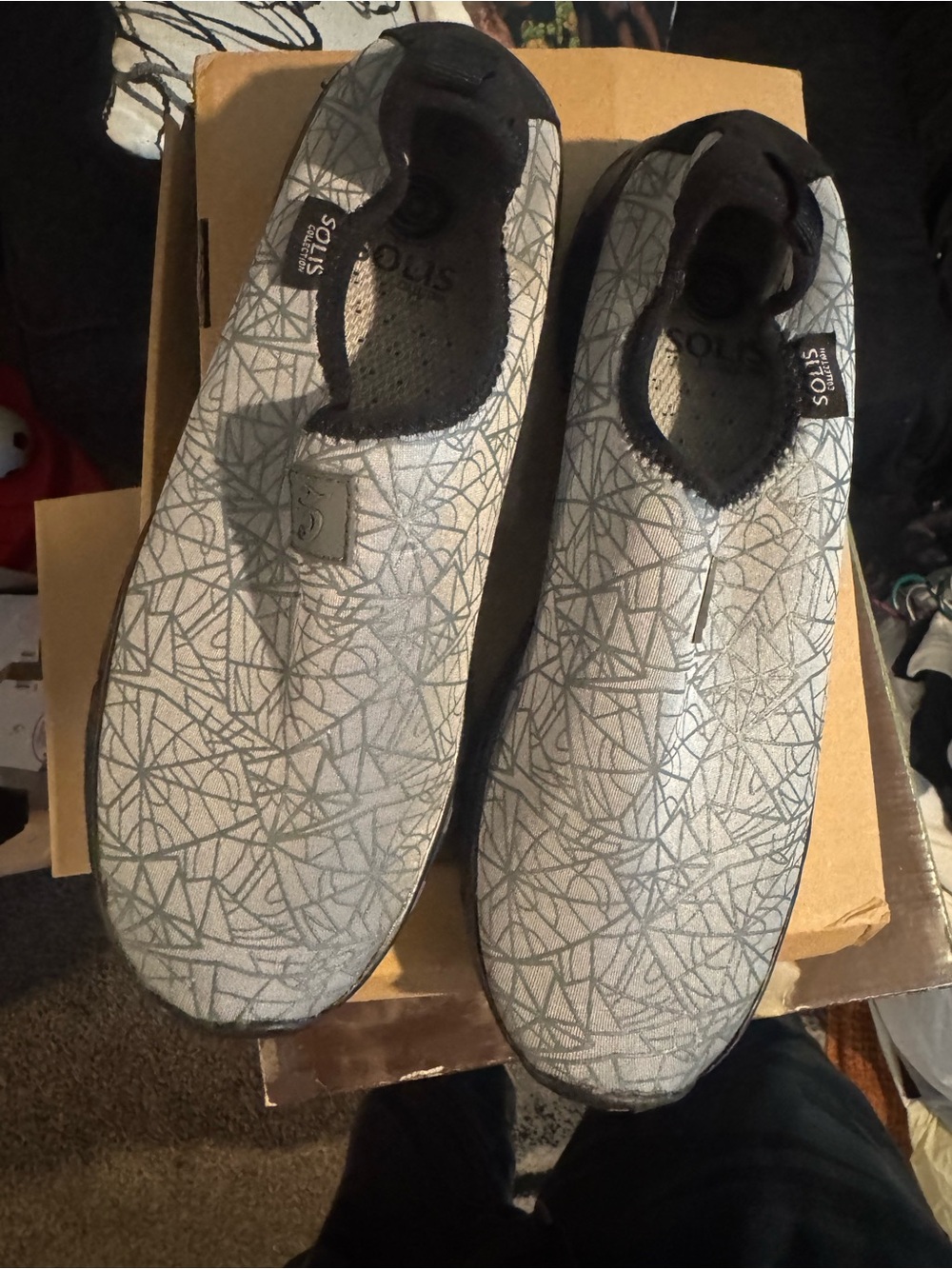 Slip-On Water Shoes in Gray